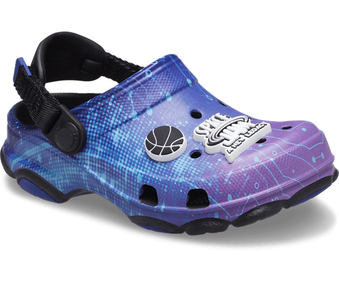 Purple space jam crocs Clearance