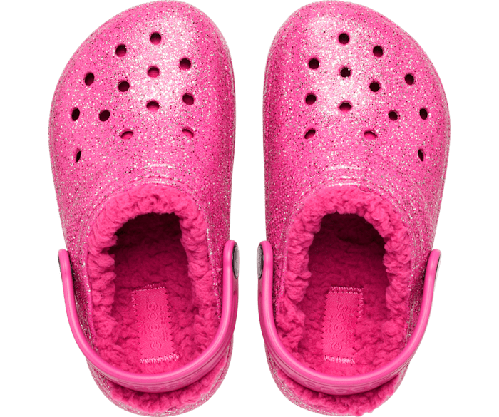 Crocs Kids' Classic Glitter Clog