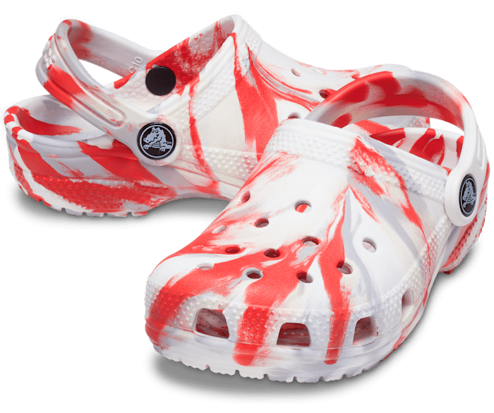 Marble crocs kids clearance
