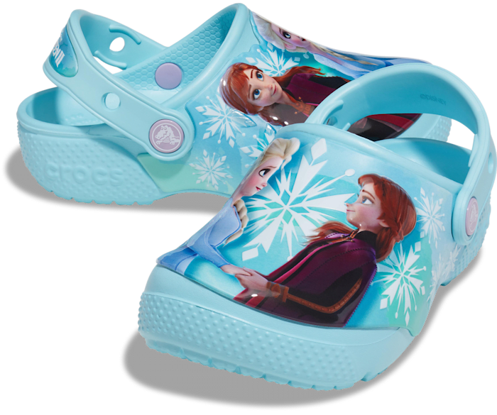Visita lo Store di CrocsCrocs FL Disney Frozen II Clog K Zoccoli Ice Blue 36 EU 