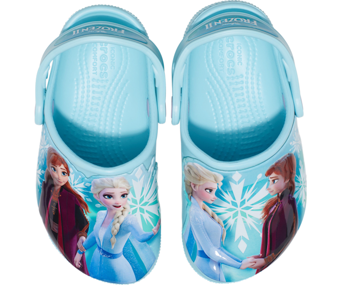 Ice Blue CROCS Fun Lab Disney Frozen 2 Clog Chanclas Tiempo Libre y Sportwear Infantil Unisex Niños 