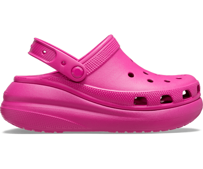 Fuchsia Fun Crush Clog - Side - Crocs