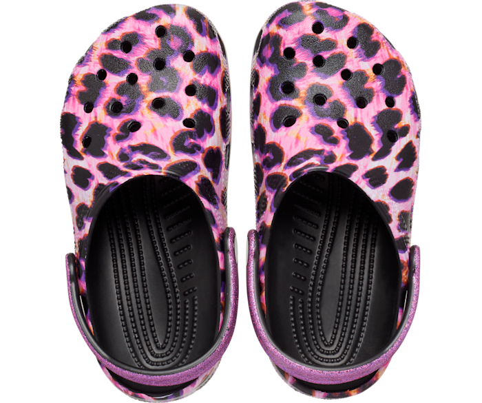 Crocs Kids' Classic Animal Print Clog