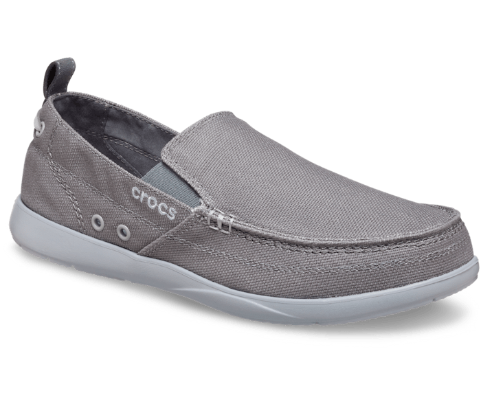Mens Shoes Slip-on shoes Slippers for Men Grey Crocs™ Synthetic Classic Clogs in Slate Grey 