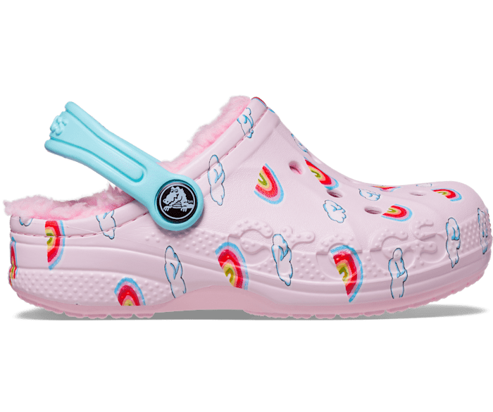 Toddler Baya Lined Printed Clog - Crocs