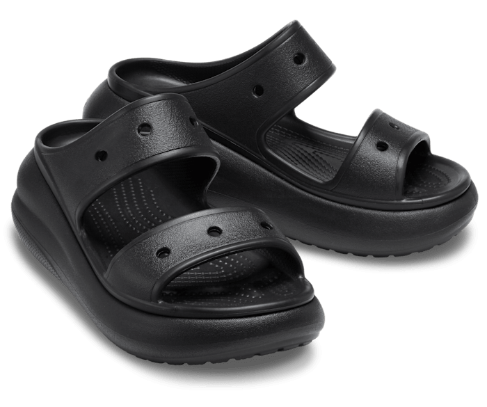 strap Replacement Heel for crocs Black (Black 9 1/2 inches)