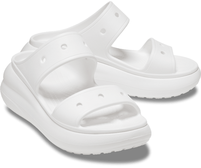 White Crush Sandal - Pair - Crocs