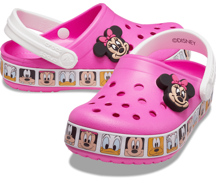 Crocs Kids Fun Lab Lined Minnie Mouse Clog 