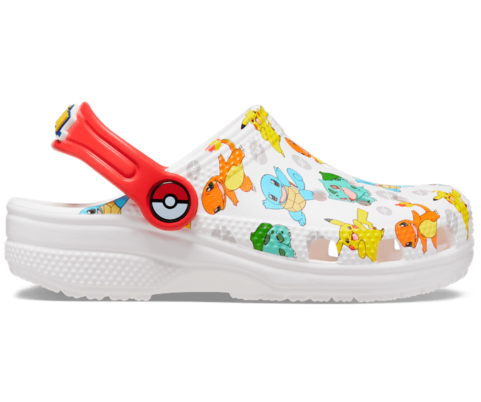 Mundskyl hvis du kan ramme Kids' Classic Pokemon Clog - Crocs