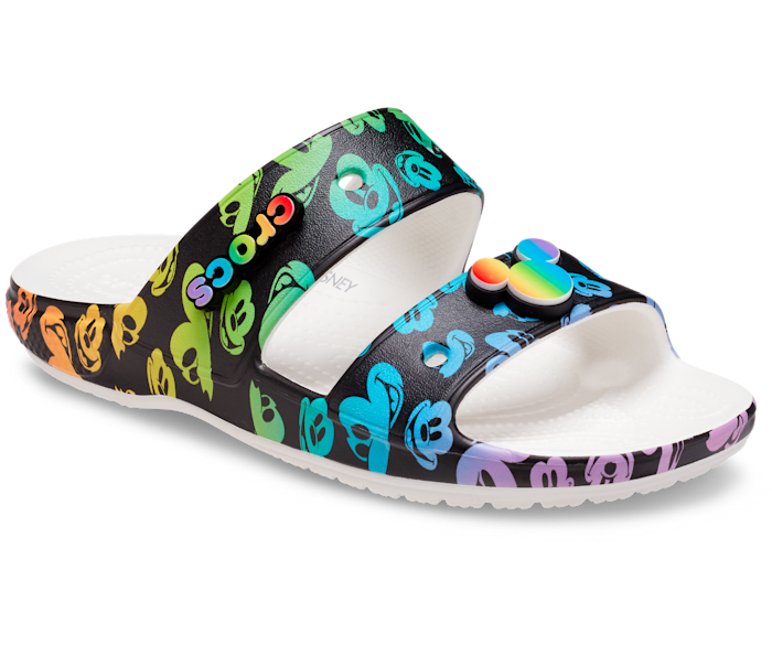 クロックス公式 クロックス クラシック ディズニー レインボー セレブレーション サンダル 定番 レディース メンズ