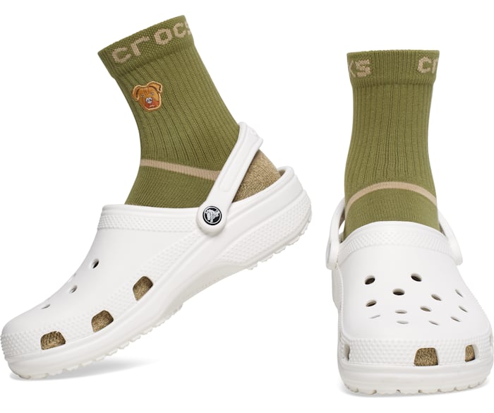 Croc with Socks