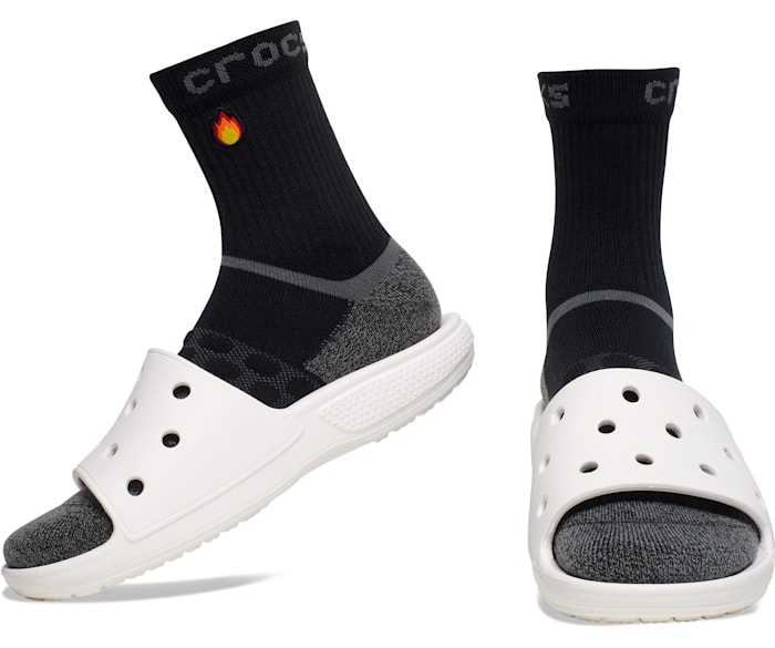 Crocs Socks Adult Quarter Graphic 3-Pack - Crocs