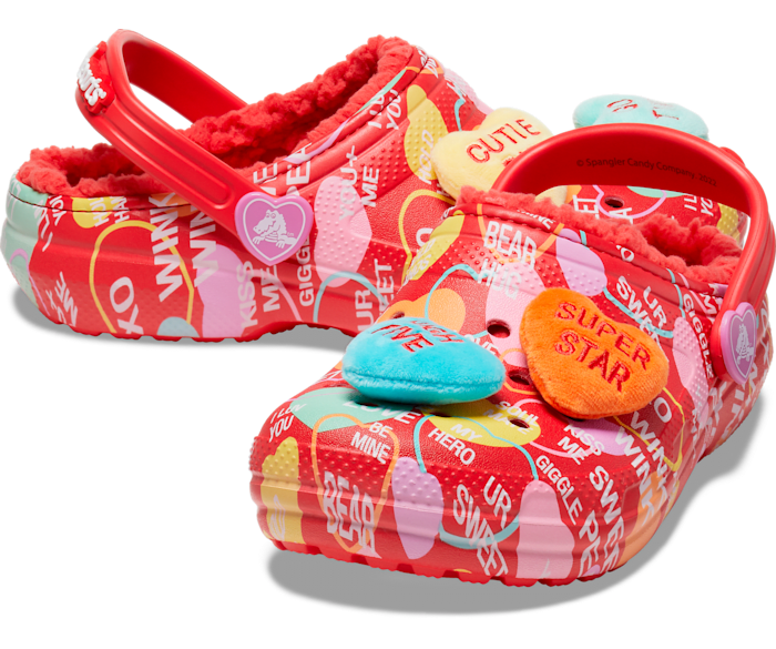 Toddler Classic Lined Sweethearts Clog Crocs Shoes Clogs 