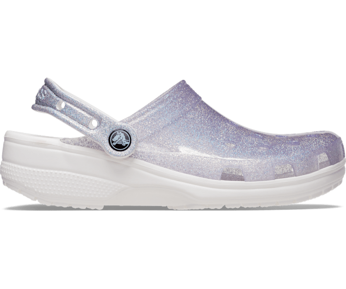 Crocs US - classic translucent glitter clog