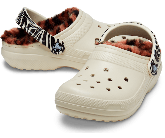 Women's crocs classic lined animal clogs Clearance