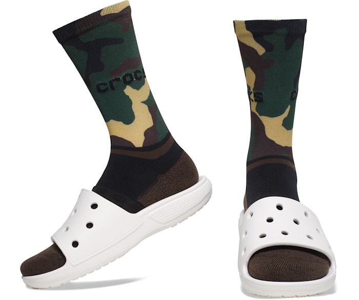 Crocs Socks Adult Crew Graphic 3 Pack - Crocs