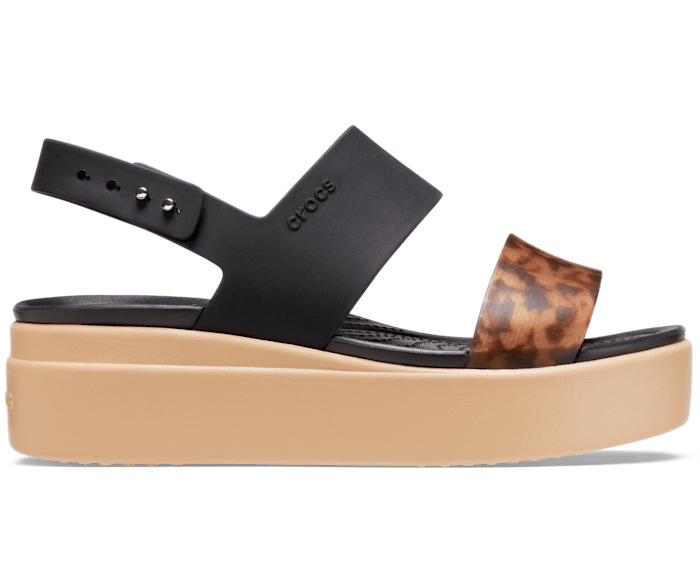 Women S Crocs Brooklyn Tortoise Low Wedge Crocs