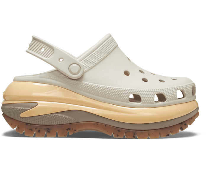 Almond Tint / Multi Mega Crush Clog - Side - Crocs