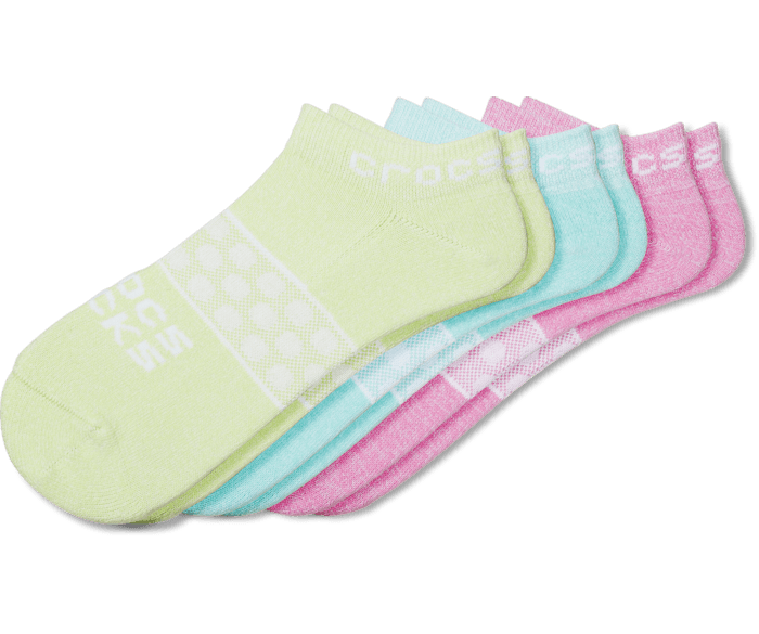 Crocs Socks Adult Low Solid Seasonal 3 Pack - Crocs