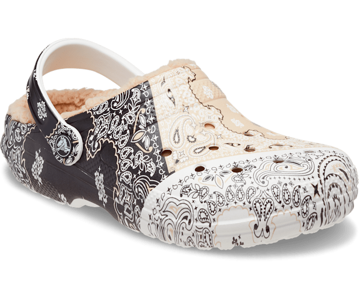 Bandana print crocs Clearance