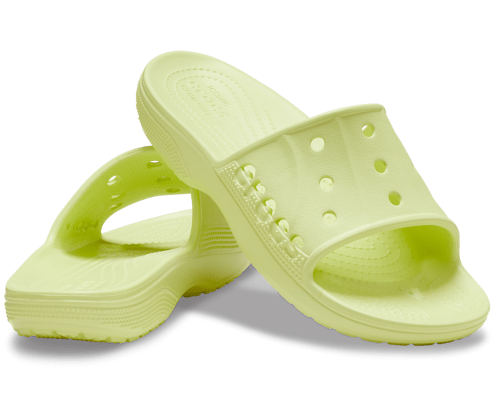 Lime Zest Baya II Slide - Pair - Crocs