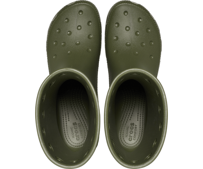Crocs unisex Classic Boot - Army Green