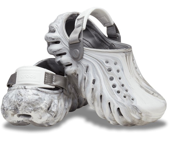 Moonlight/Multi Kids' Echo Marbled Clog - Pair - Crocs