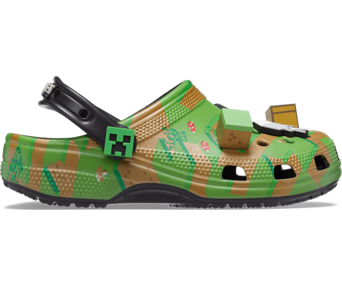 crocs minecraft charms