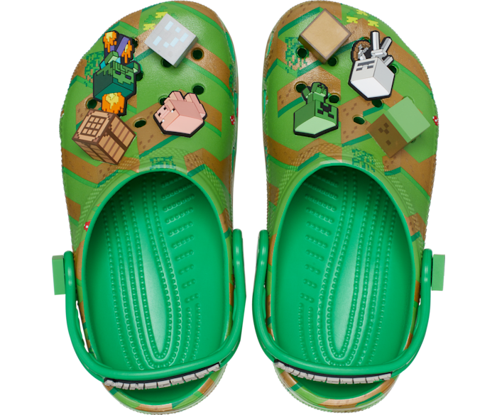 Kids Minecraft Elevated Clog Crocs