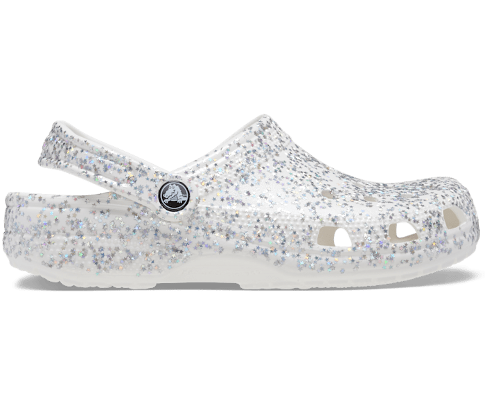 crocs glitter clog