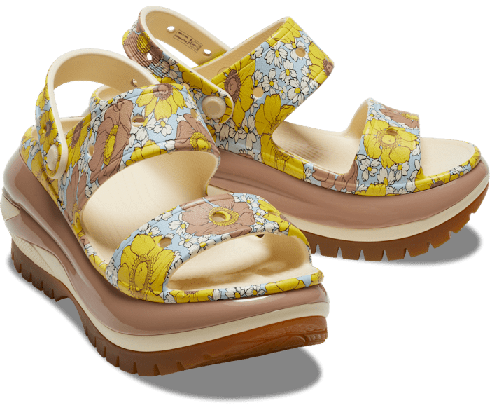 Crocs Mujer Mega Crush Sandal Sandalias Blanco