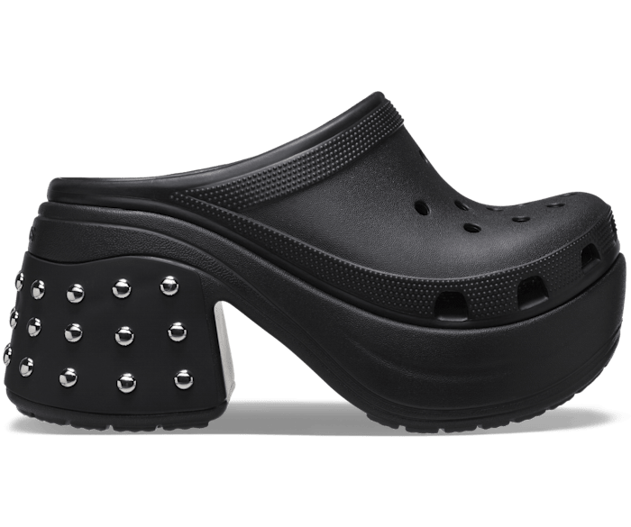 ⛥Goth Barbie Girl - Siren Clogs⛥ @Crocs #crocsirenclogs #sirenclogcroc