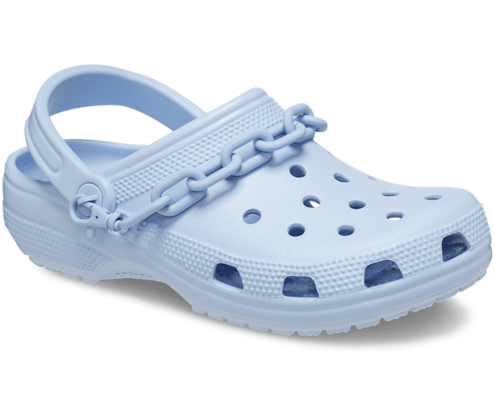 Crocs Classic Chain Clog, Lightblue, W10/M8