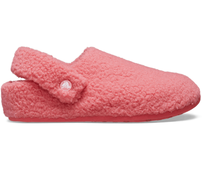 Hot Blush Classic Cozzzy Slipper - Side - Crocs