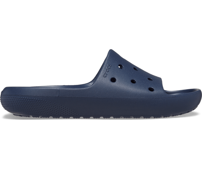 Navy Classic Slide - Side - Crocs