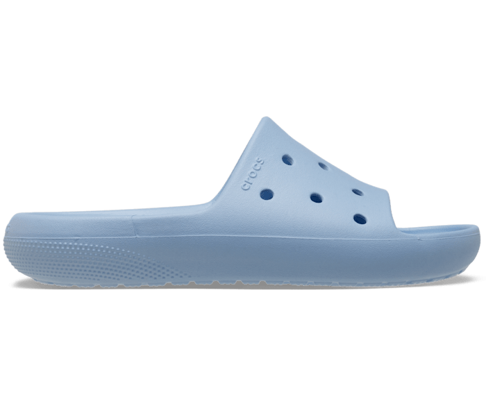 Blue Calcite Classic Slide - Side - Crocs