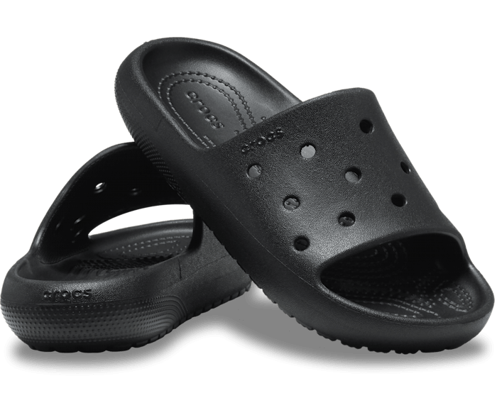 Black Kids' Classic Slide - Pair - Crocs
