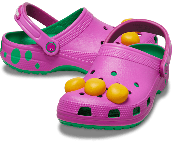 Barneys x Crocs Punk Studded Rubber Clogs