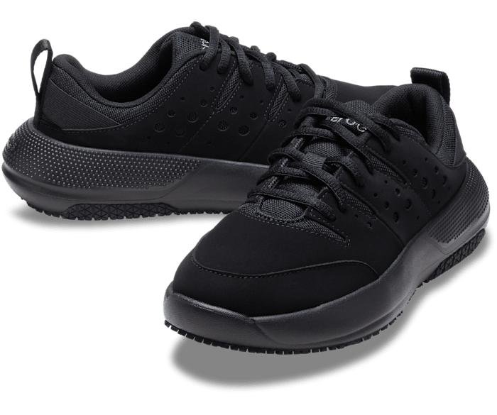 Triple Black On the Clock Work Sneaker - Pair - Crocs PFD
