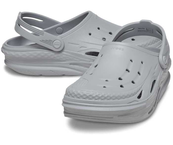 Light Grey Off Grid Clog - Pair - Crocs