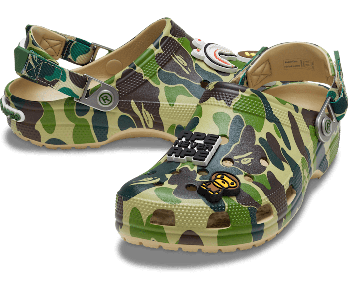 未使用 BAPE X CROCS CLOG Classic Clog 26cm