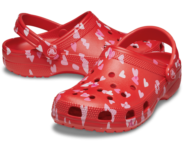 Cherry Red Classic Valentine’s Day Clog - Pair - Crocs
