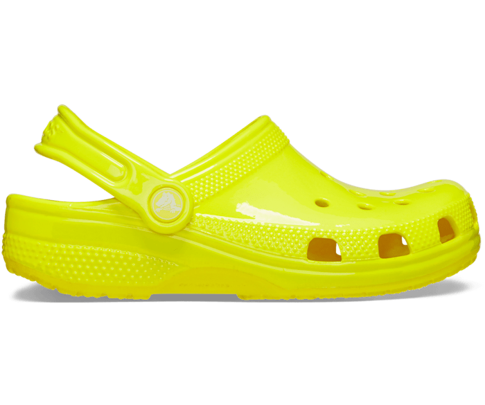 bright coloured crocs