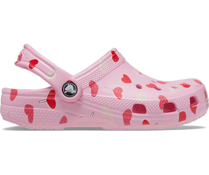 Crocs Kids' Classic Valentine's Day Clog, Flamingo Pink, C11