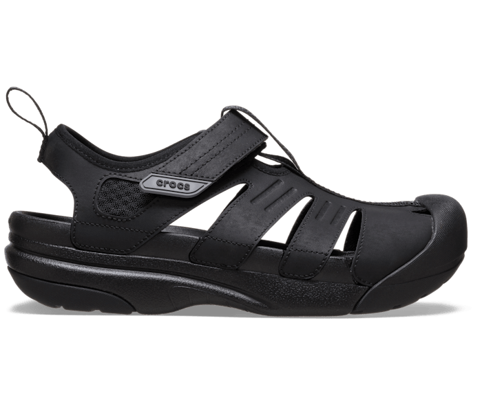 Black Men's Yukon Fisherman - Side - Crocs