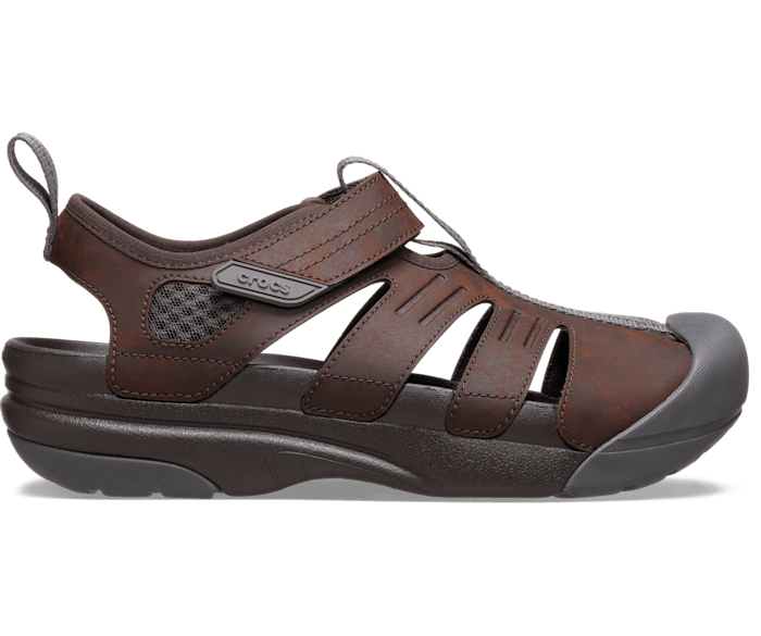 Espresso Men's Yukon Fisherman - Side - Crocs