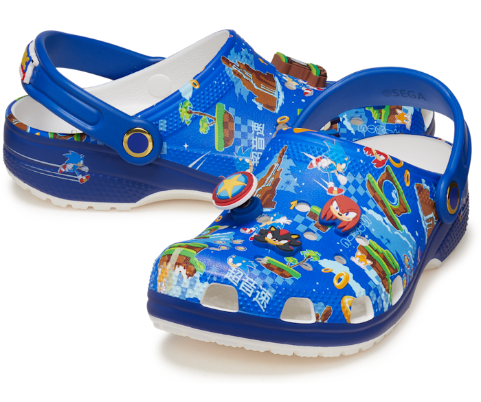 Blue Bolt / Multi Toddlers' Sonic the Hedgehog Classic Clog - Pair - Crocs