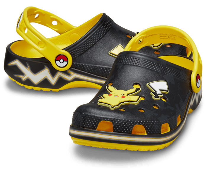 Lemon Toddlers' Pokemon Pikachu Classic Clog - Pair - Crocs