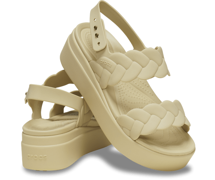 Chai Brooklyn Woven Low Wedge - Pair - Crocs