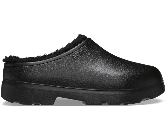 Black Dylan Lined Clog - Side - Crocs